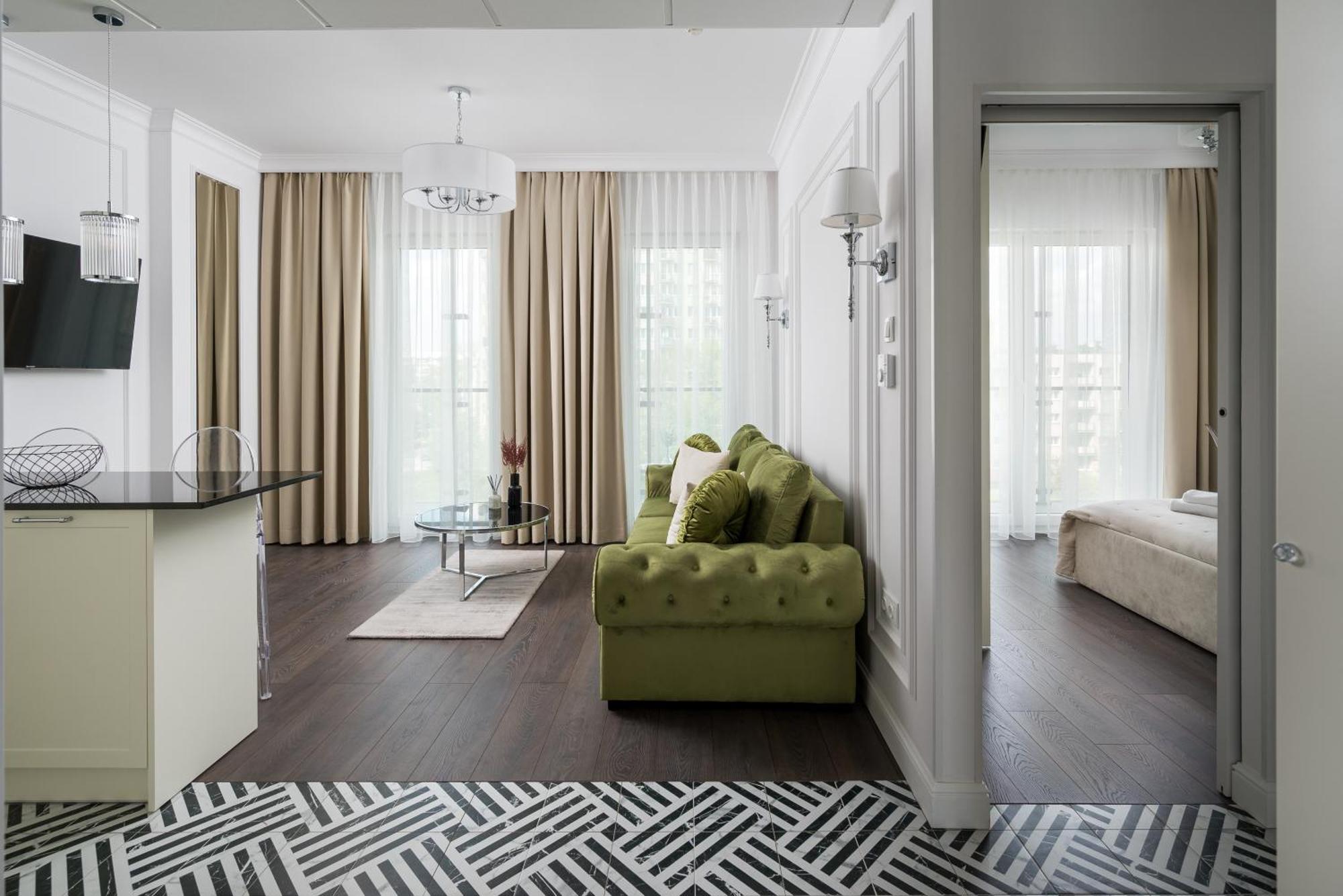Bright Crystal Premium Apartment Warsaw Luaran gambar