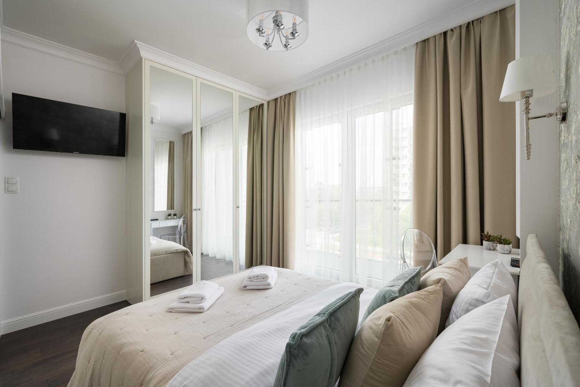 Bright Crystal Premium Apartment Warsaw Luaran gambar